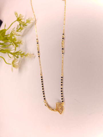AT- Unique Flower Petal Mangalsutra